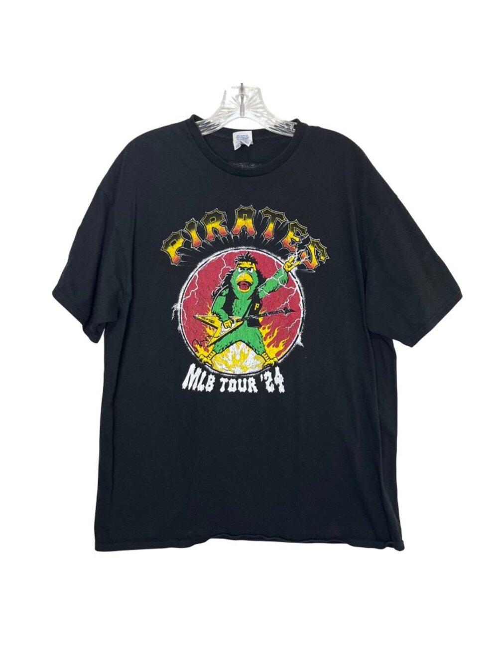 Pittsburgh Pirates Graphic Tee Tshirt MLB Tour 2024 Sugardale Black Size XL